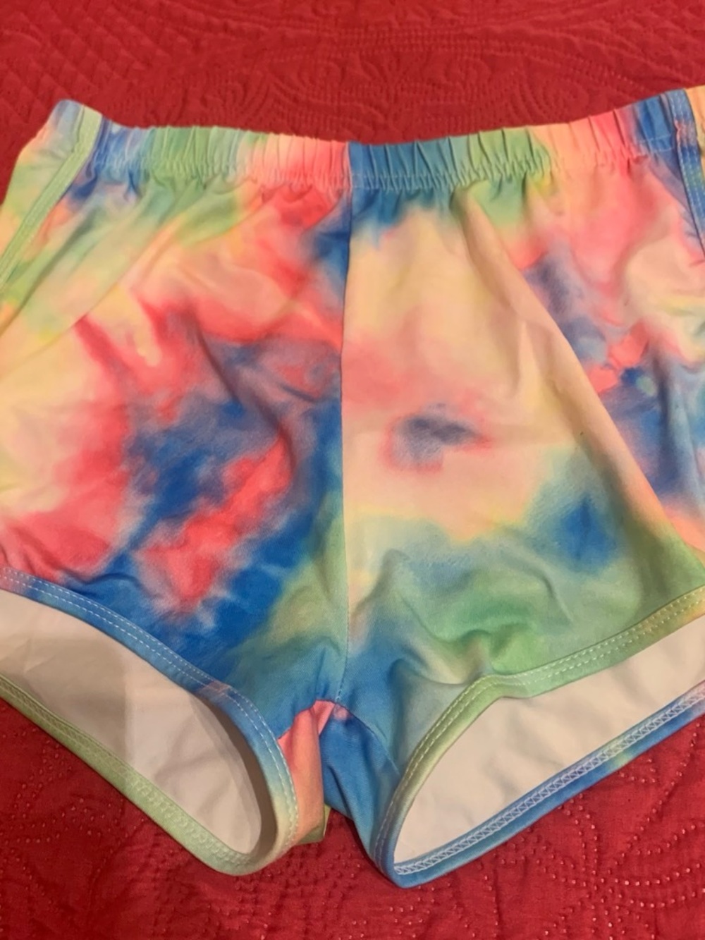 Women’s Tie-Dye Athletic Shorts - Multi